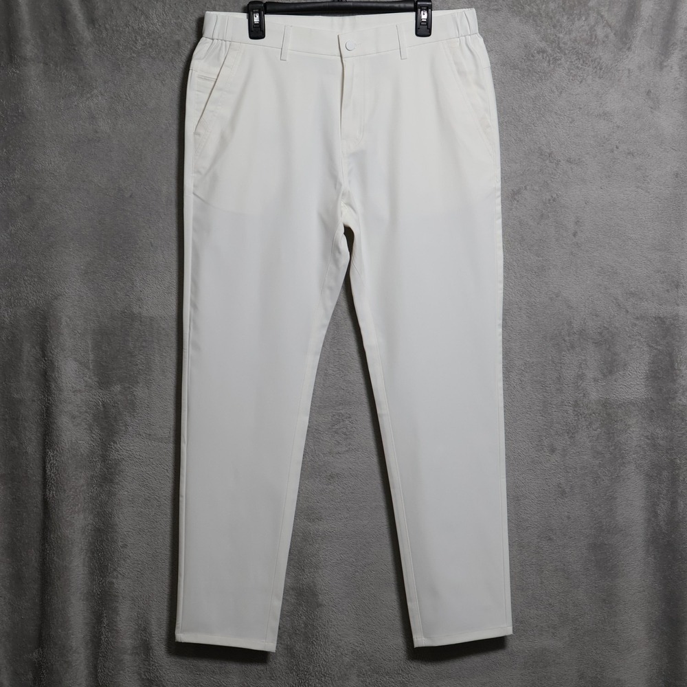 Men's Slim Fit Chinos - White
